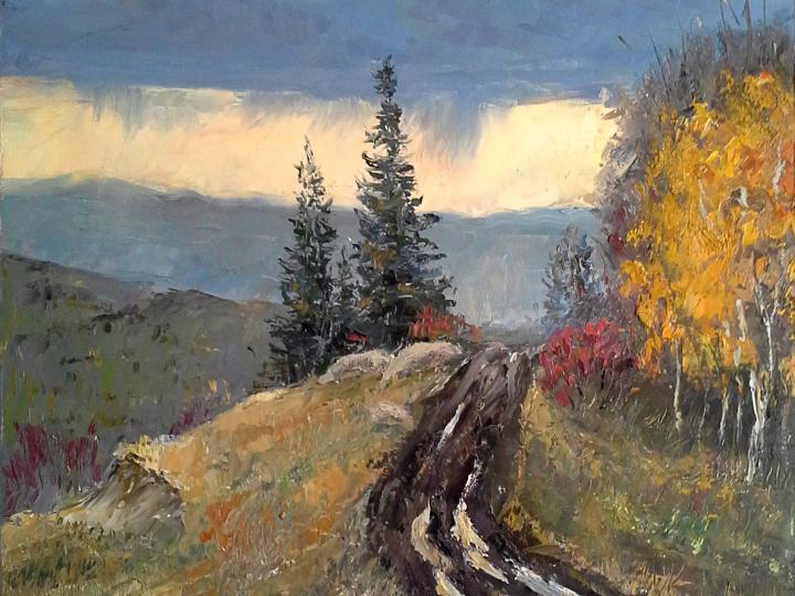 Atfer the storm Oil on canvas 16x20