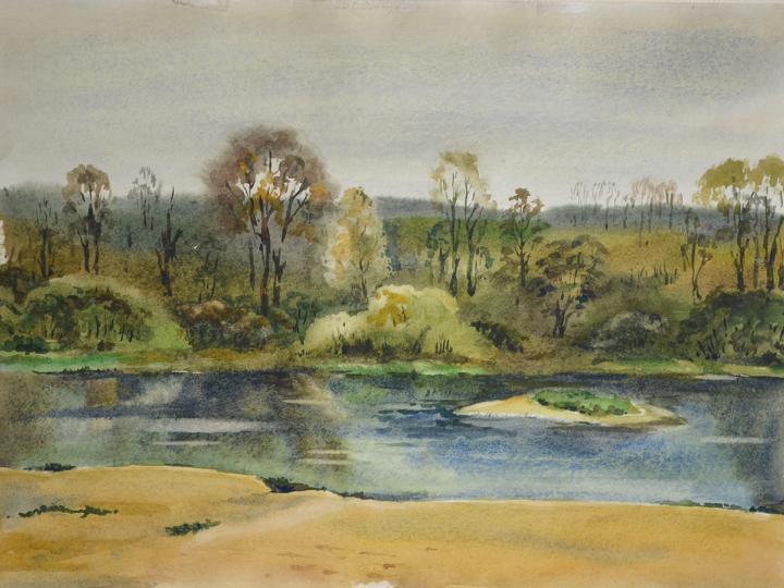 Watercolor #3. 16x12