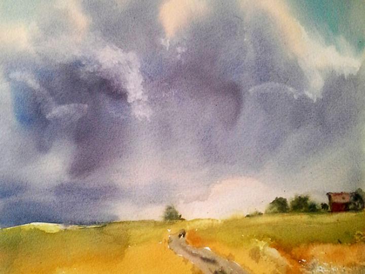 Watercolor #22. 12x16